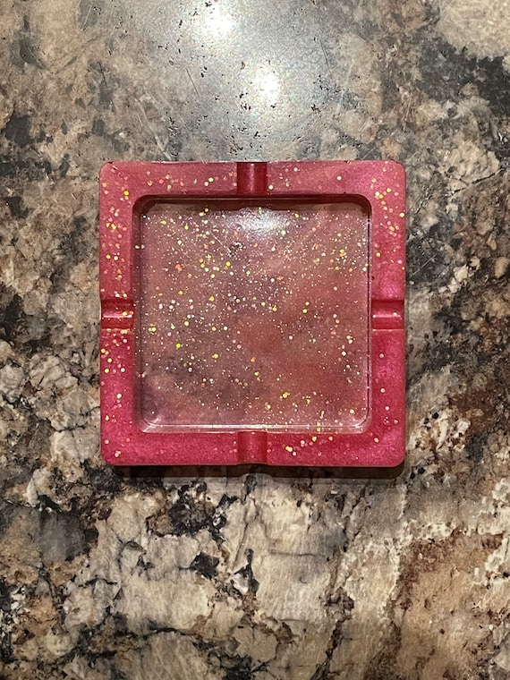 On Wednesday We Ash Pink Ashtray