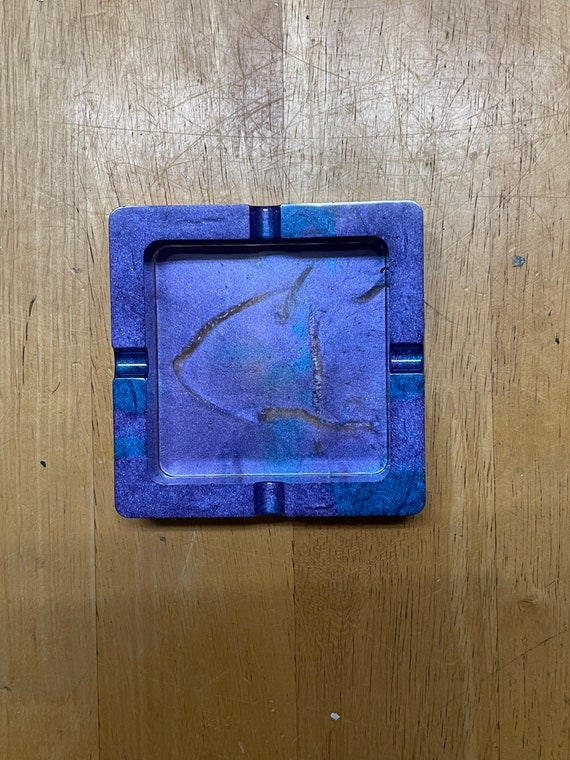 Indigo Ashtray