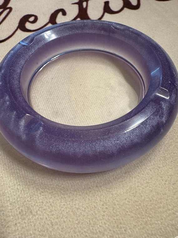 Arctic Blue Circle Ashtray