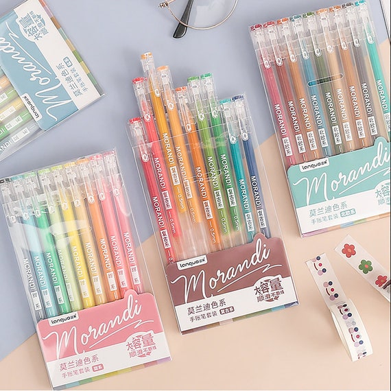 Japanese Sarasa Milk Color Gel Pen Set - Japanese Kawaii Pen Shop - Cutsy  World