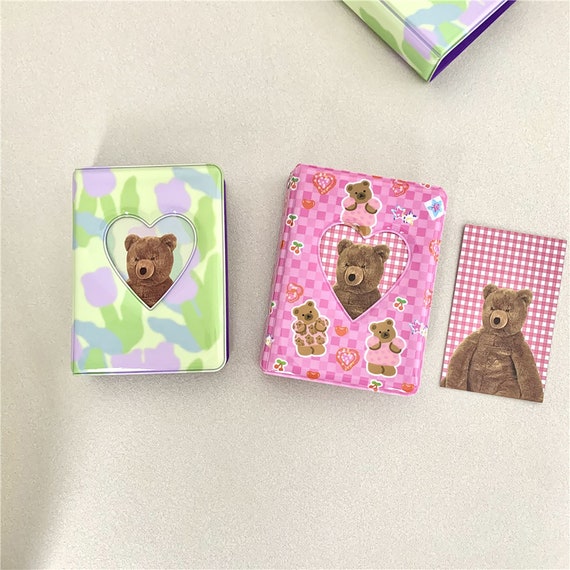 Cute Cartoon Bear Photo Albumspink Cherry Bear Albums3 Inch - Etsy UK