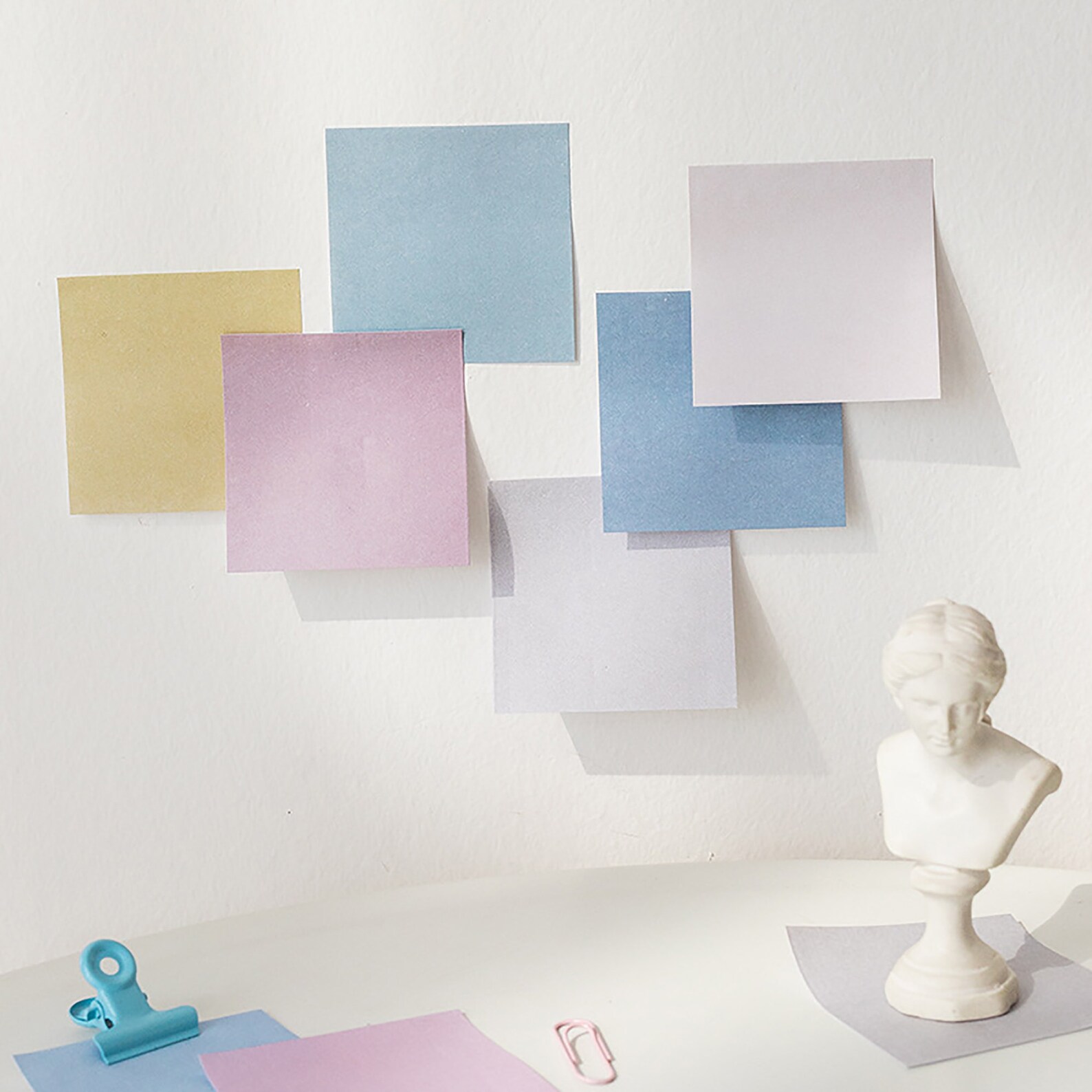 2 Neutral Sticky Notes 2 Color Combo Sticky NotesPlanner | Etsy