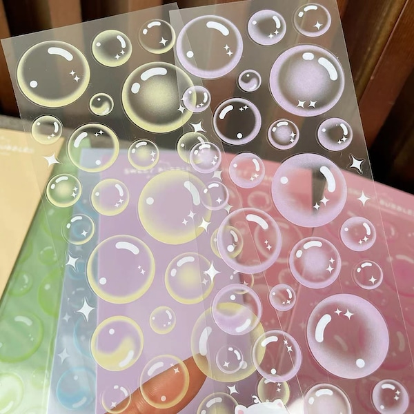 Bubble stickers - Etsy México