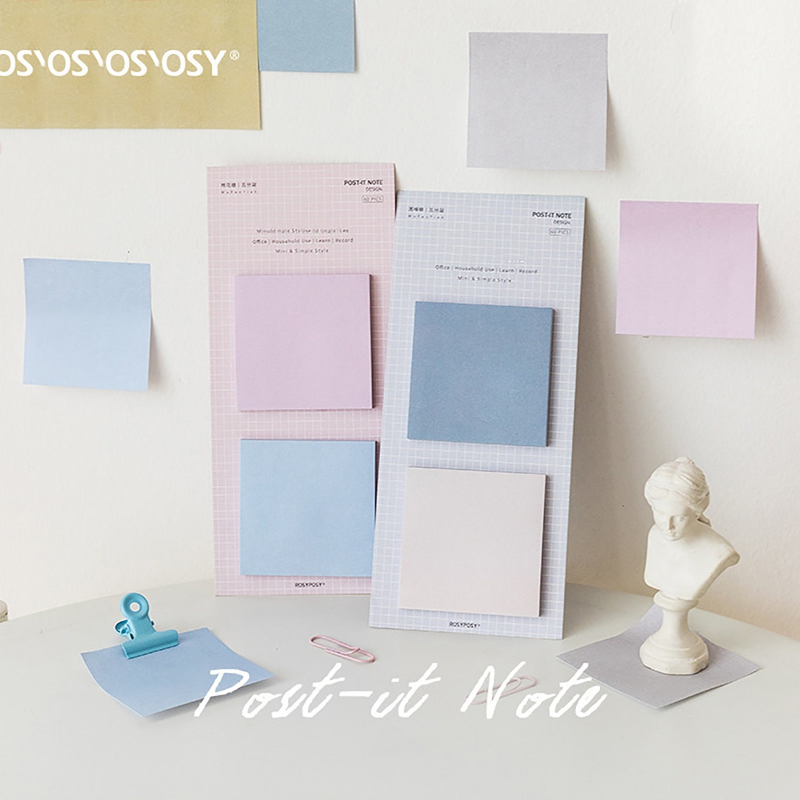 2 Neutral Sticky Notes 2 Color Combo Sticky NotesPlanner | Etsy