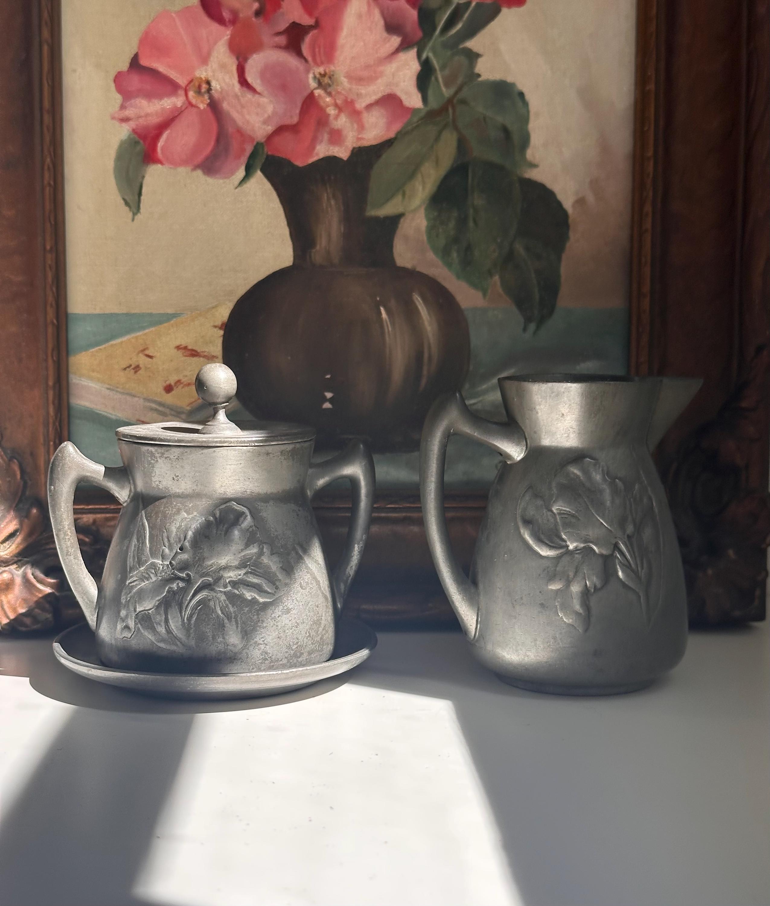 Antique Kayserzinn Pewter - Etsy
