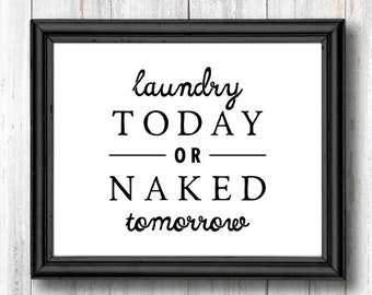 Laundry Sign - Etsy UK