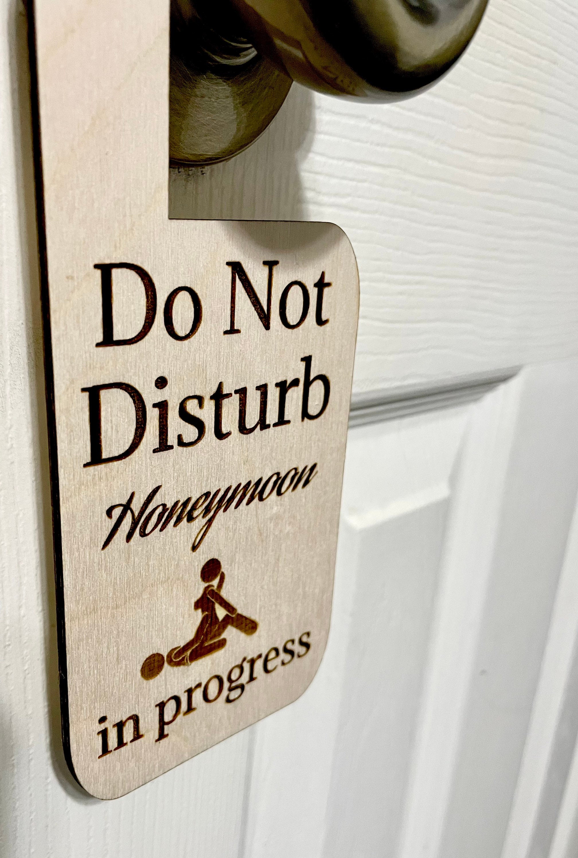 Do Not Disturb/Welcome To Join Doublesided Door Hanger Threesome Freaky  Kinky Sex