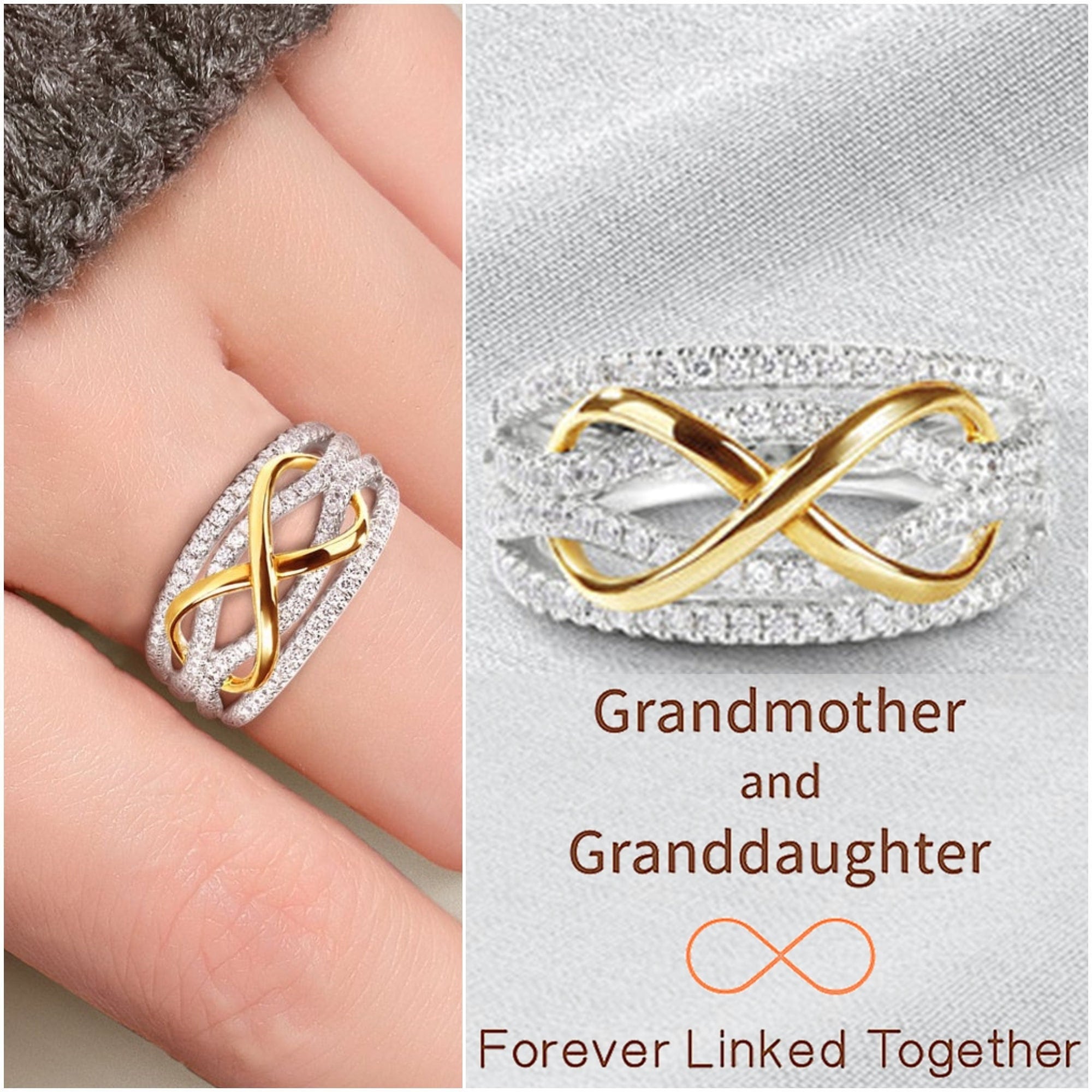 To My Granddaughter Grandmother Granddaughter Forever Linked