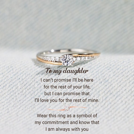 Promise ring for sale daughter from dad