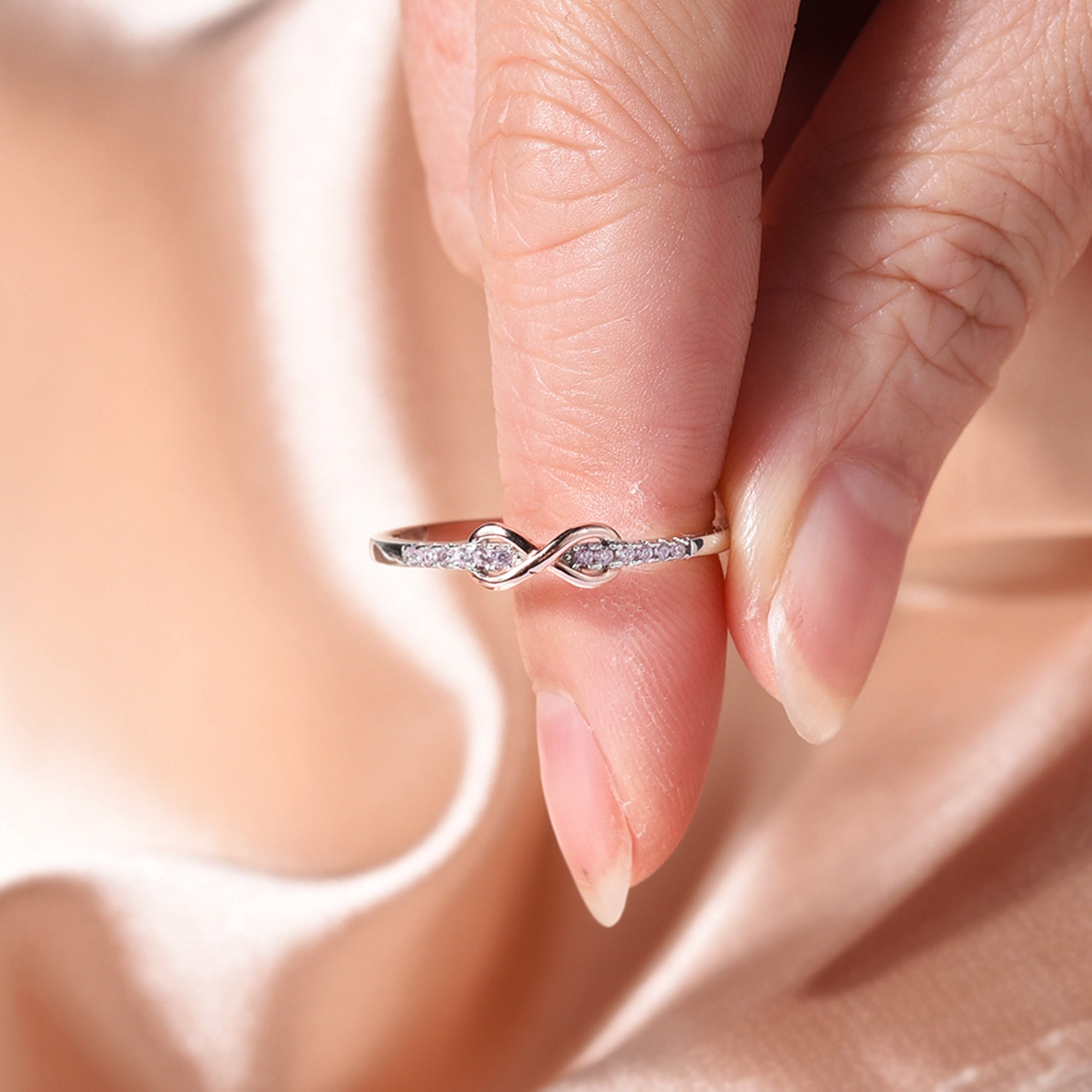 Grandmother deals granddaughter rings