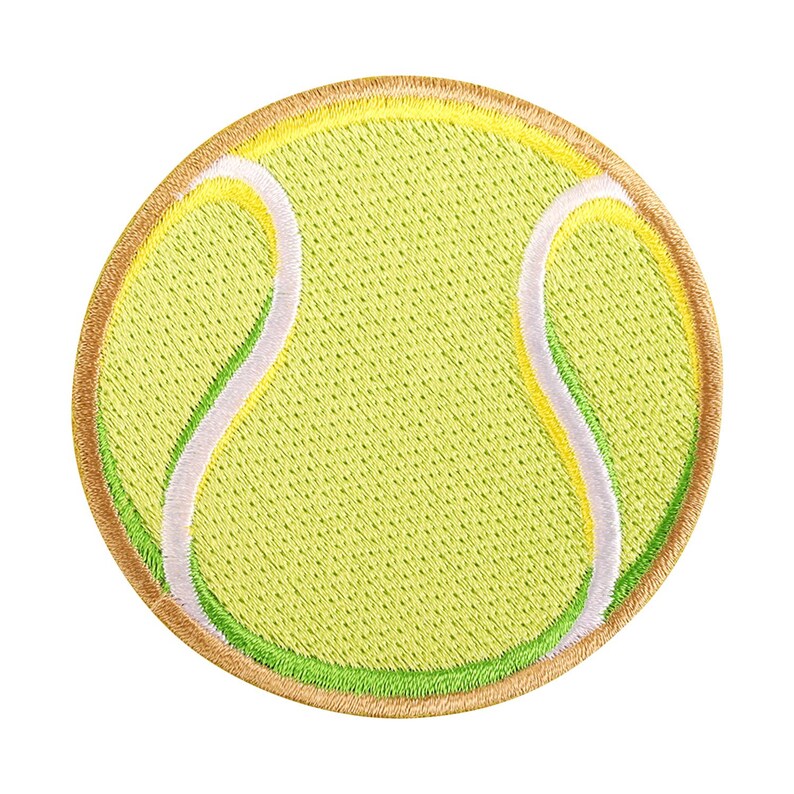 Tennis Ball Patch Patches for Jackets Patches Iron On Etsy
