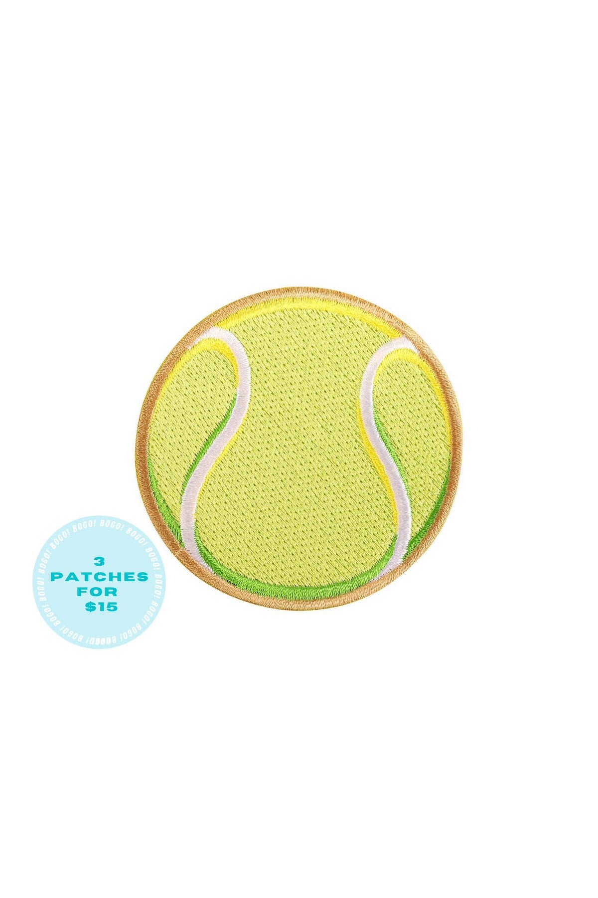 Tennis Ball Patch Patches for Jackets Patches Iron On Etsy