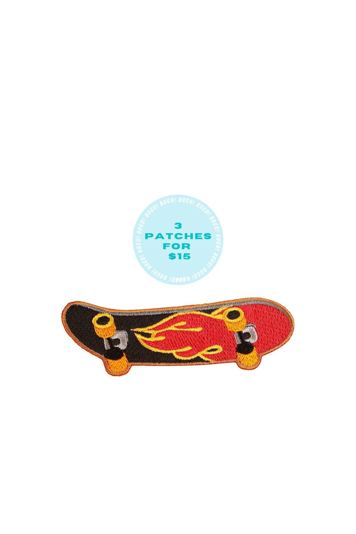 Skateboard Patch Patches for Jackets Patches Iron On Etsy