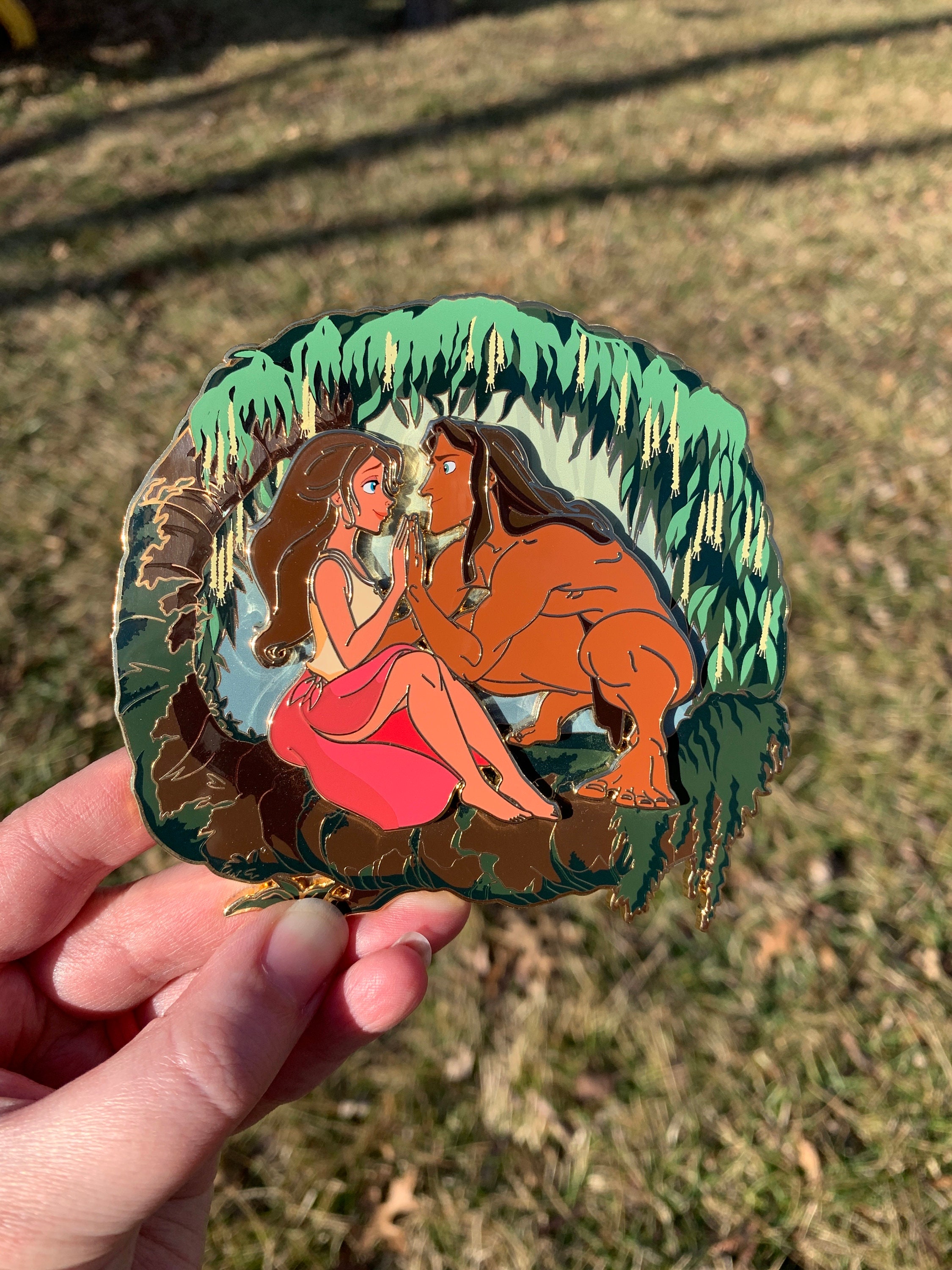 Jane & Tarzan Pin - Sunshine Variant Fantasy Lapel Pin - Etsy