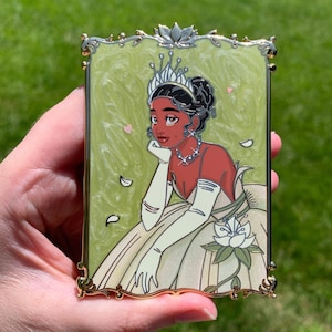 Framed Tiana - Princess and the Frog Pin - Disney Fantasy Pin