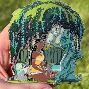 Pocahontas und Großmutter Willow Pin - Disney Fantasy Pin