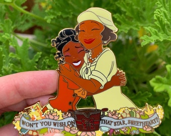 Tiana & Eudora - Princess and the Frog Pin - Mothers Daughters - Disney Fantasy Pin