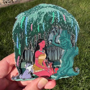 Nighttime Variant - Pocahontas und Großmutter Willow Pin - Disney Fantasy Pin