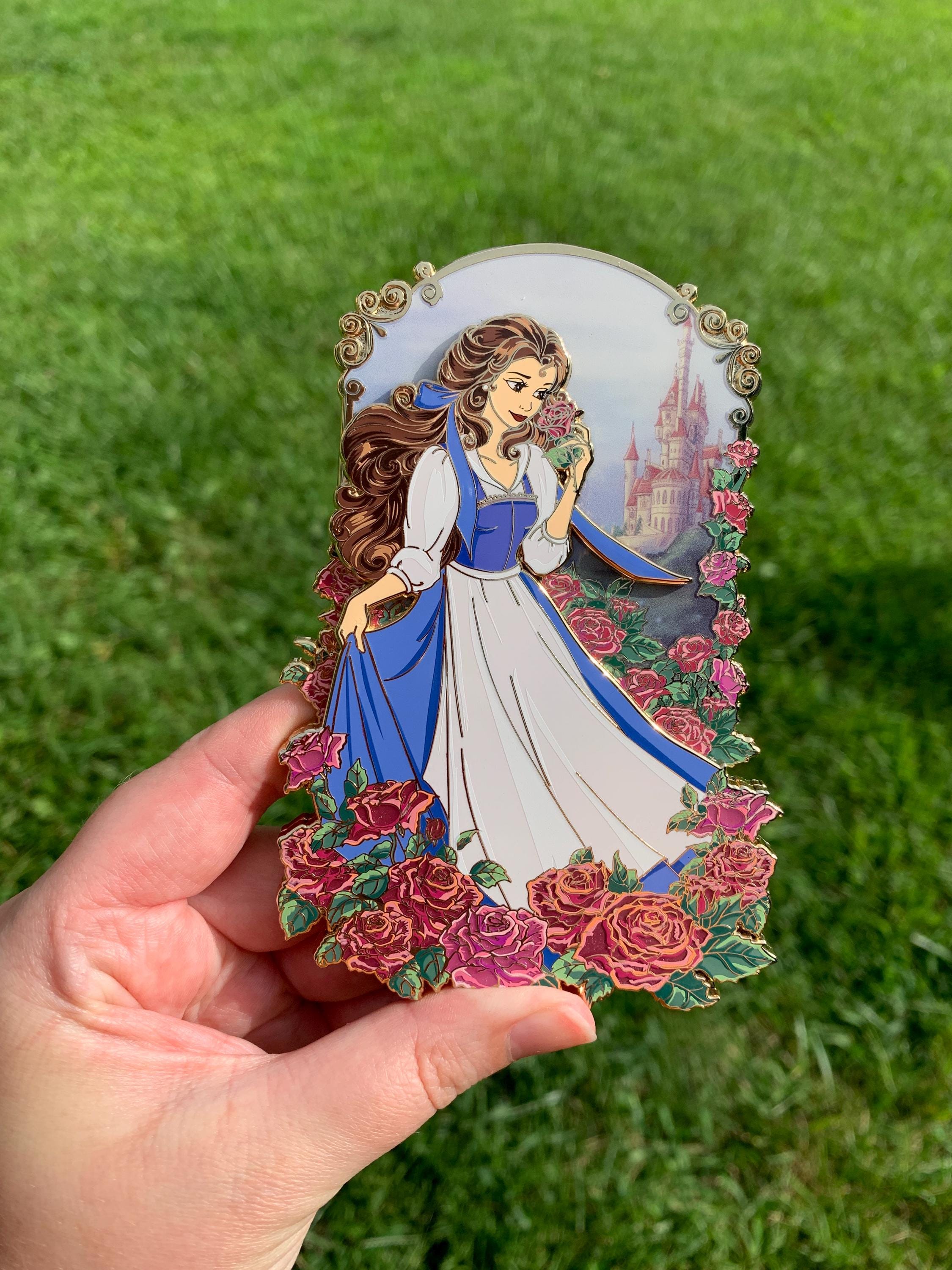 disney princess dress pin 205780 | WDI - D23 - Disney Princess Dress Scenes - 2024 - Belle