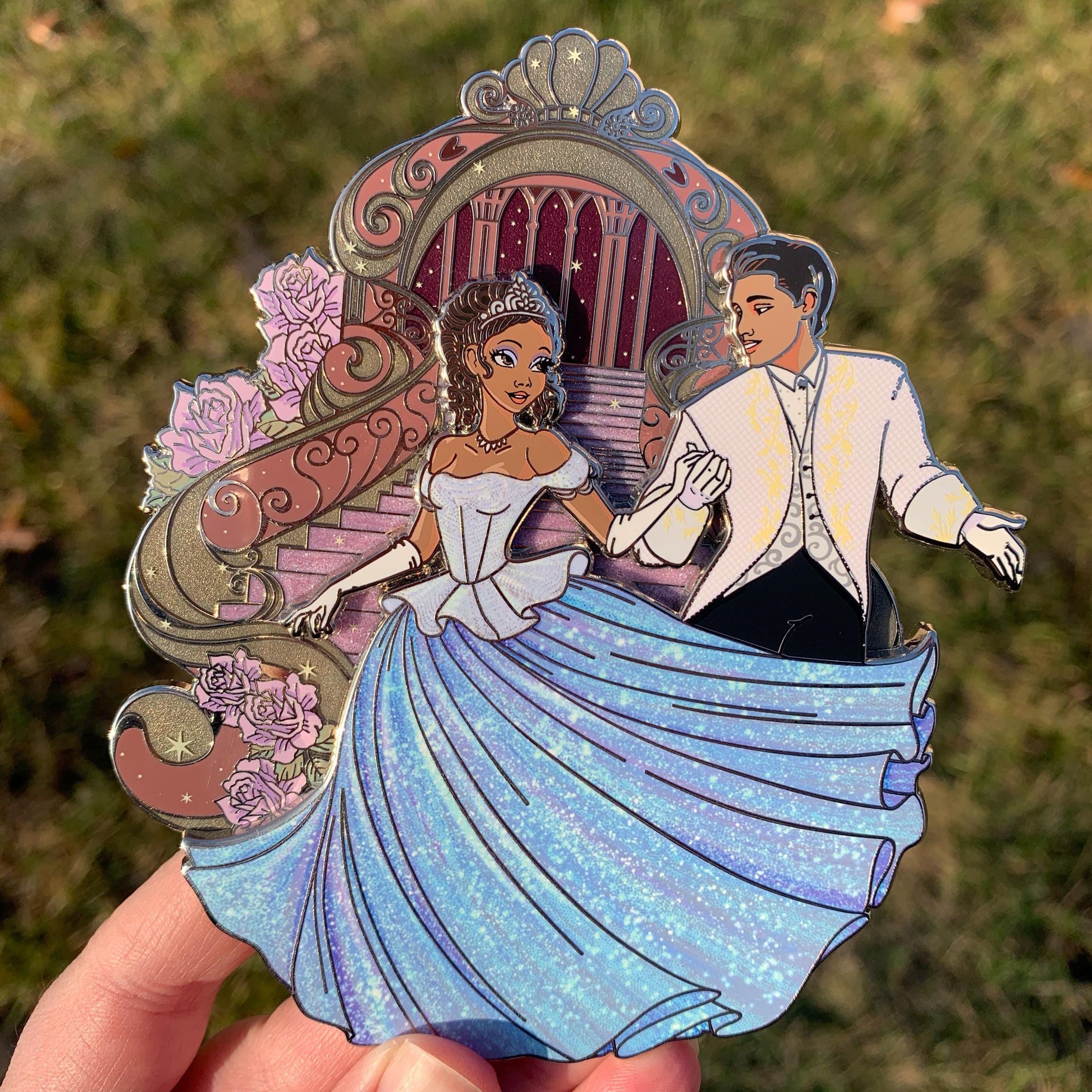 Brandy and Paola Cinderella Fantasy Pin - Rodger and Hammerstein's