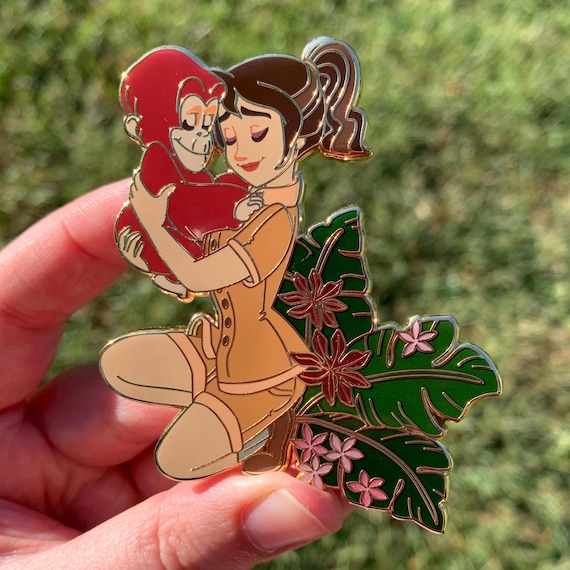 Jane Porter + Jane Goodall Pin- Tarzan Pin - Disney Fantasy Pin