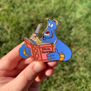 Caesar Genie Fantasy Pin - Aladdin Enamel Pin