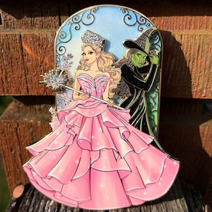 Wicked Fantasy Pin - Elphaba and Glinda Wicked Movie Musical Pin