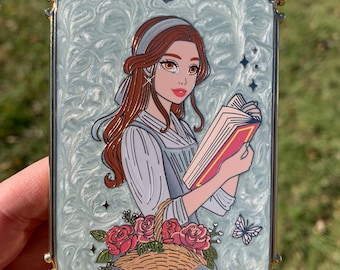 Framed Belle - Beauty and the Beast Pin - Disney Fantasy Pin