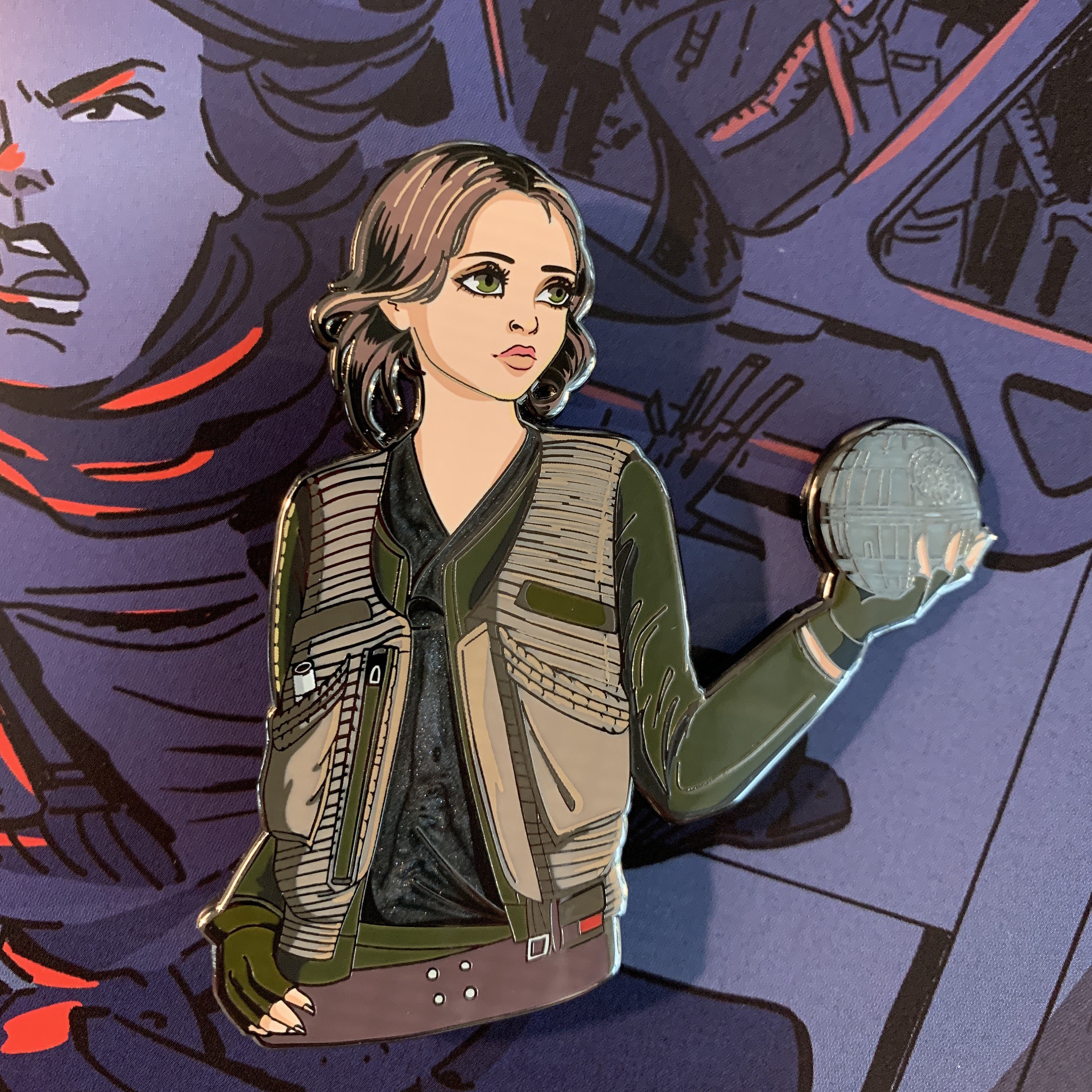 Jyn Erso Fantasy Pin Star Wars Rogue One
