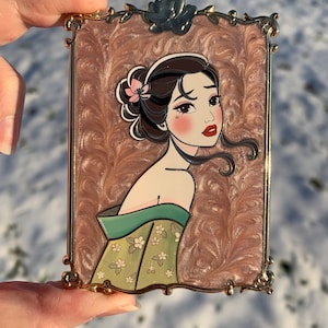 Framed Mulan - Disney Fantasy Pin