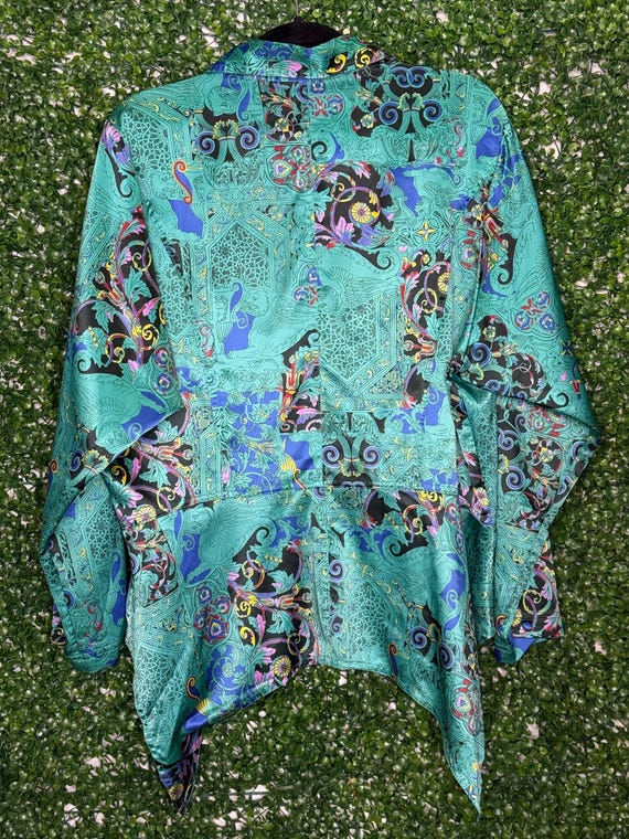 Jac Dale Vintage Multi Patterned Button Up - image 3