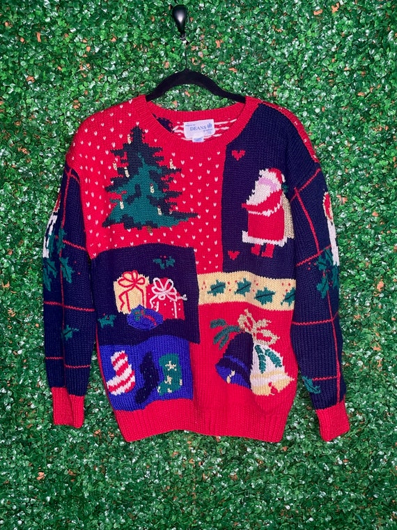 DEANS of Scotland Vintage Wool Christmas Sweater