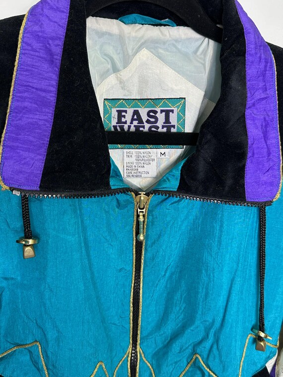 East West Vintage Windbreaker - Etsy