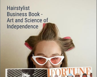 Be A Boss, niezależny przewodnik fryzjerski, ebook, natychmiastowe pobranie, przewodnik po biznesie salonowym, kariera fryzjera, ebook biznesowy, właściciel salonu