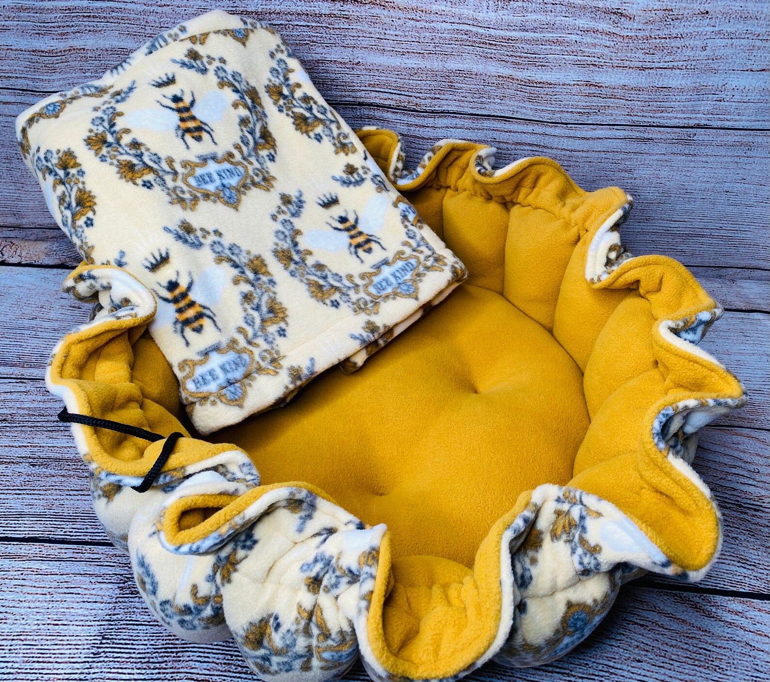 Fleece cat bed kitty bed cat bed cute kitten bed cat Etsy