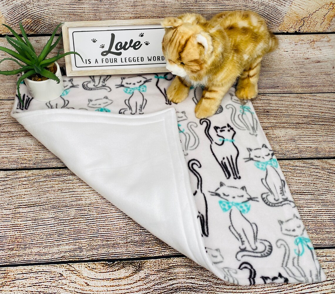 Fleece cat pad cat carrier pad washable dog pad cat bed Etsy