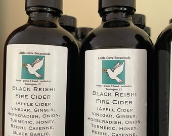 Black Reishi Fire Cider