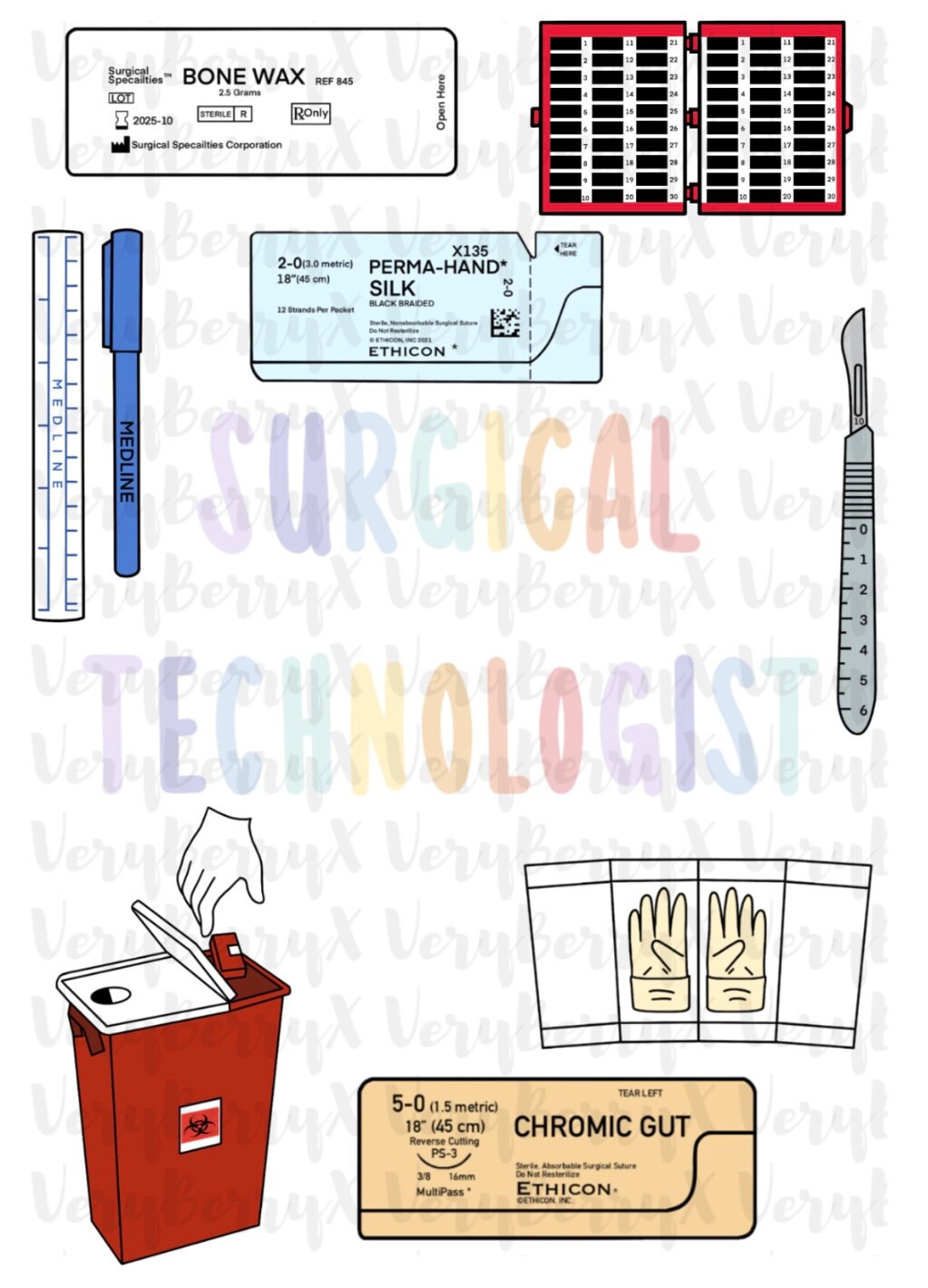 Surgical Tech Digital Download Etsy