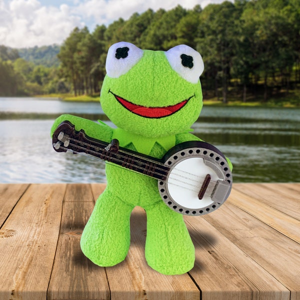 Mini Banjo for Disney NuiMOs and Other Plush Dolls & Toys | With Two Hidden Magnets!