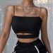 Sexy Black Crop Top 