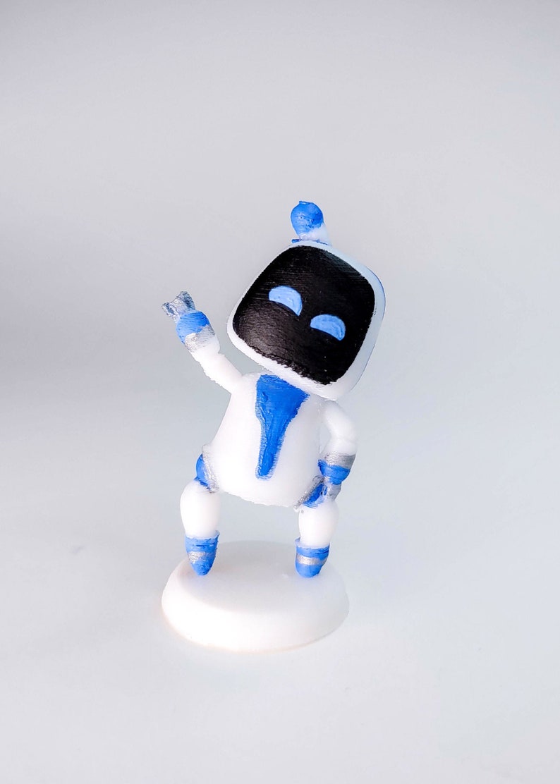 Astro Bot Game Display Figures Playstation 4 Playstation 5 | Etsy