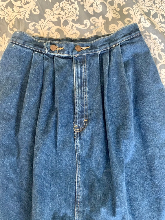 Vintage MIDDY Jean Skirt - image 1