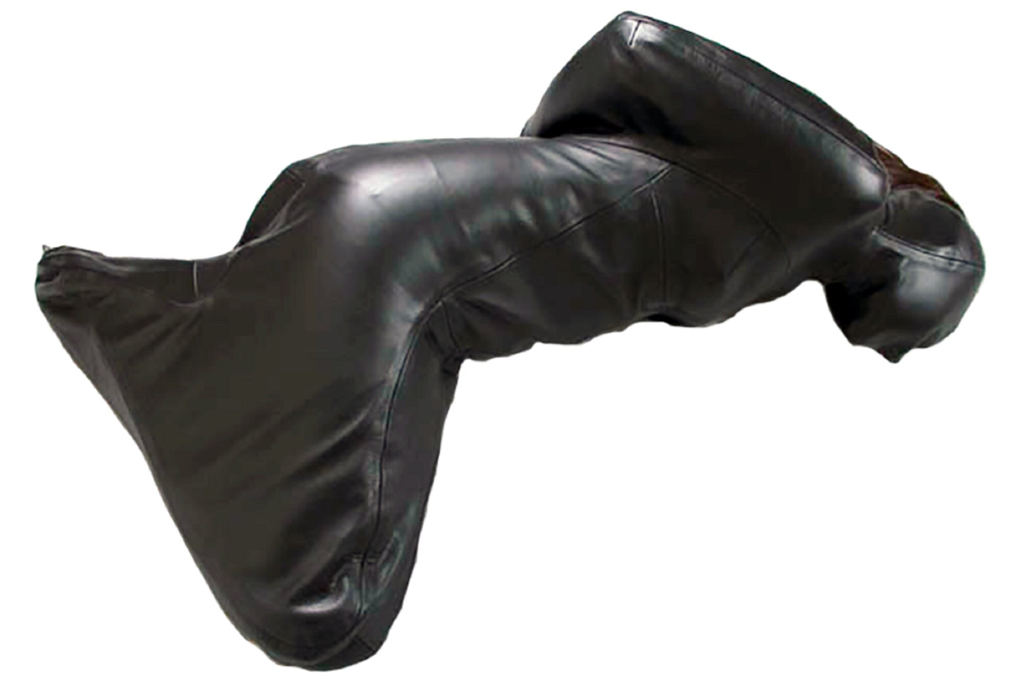 Genuine Leather Black Sleep Sack Sensory Deprivation Cosplay Etsy