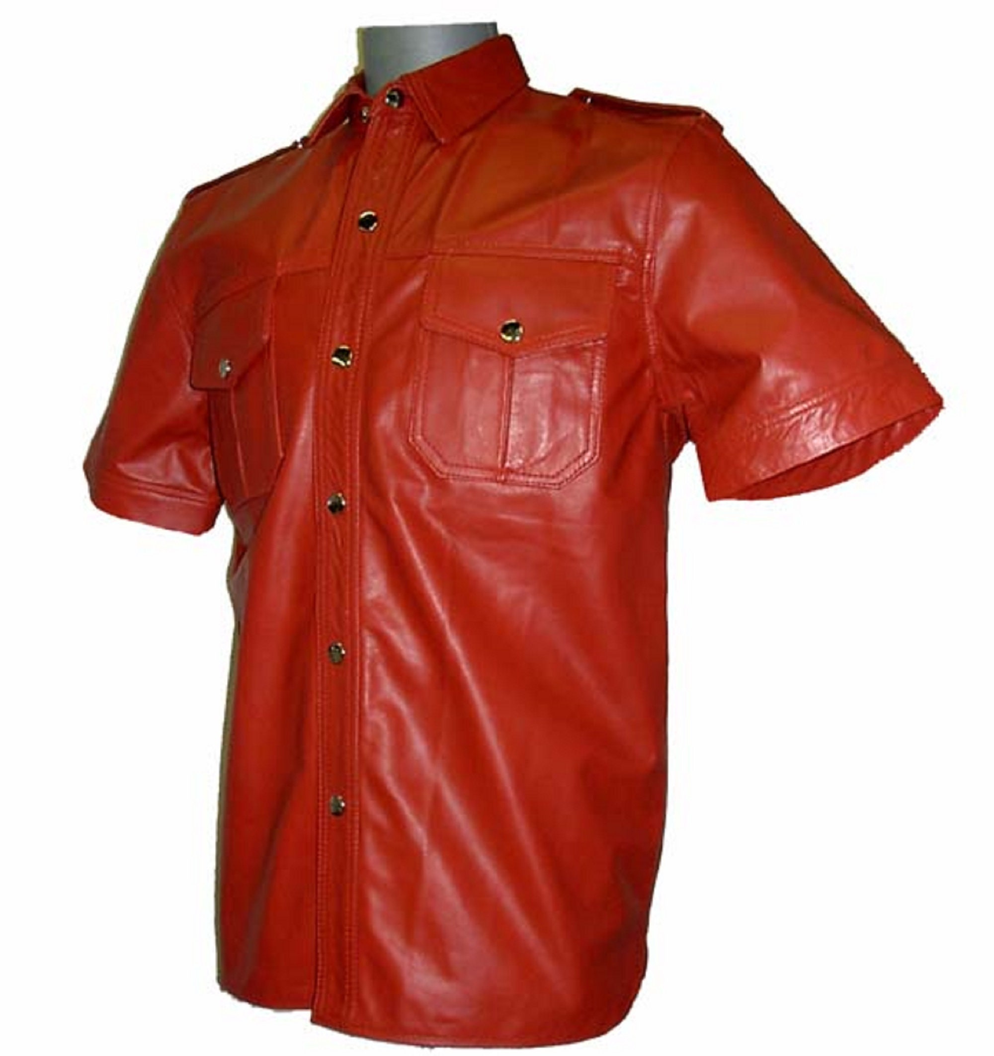 leather stain on white shirt