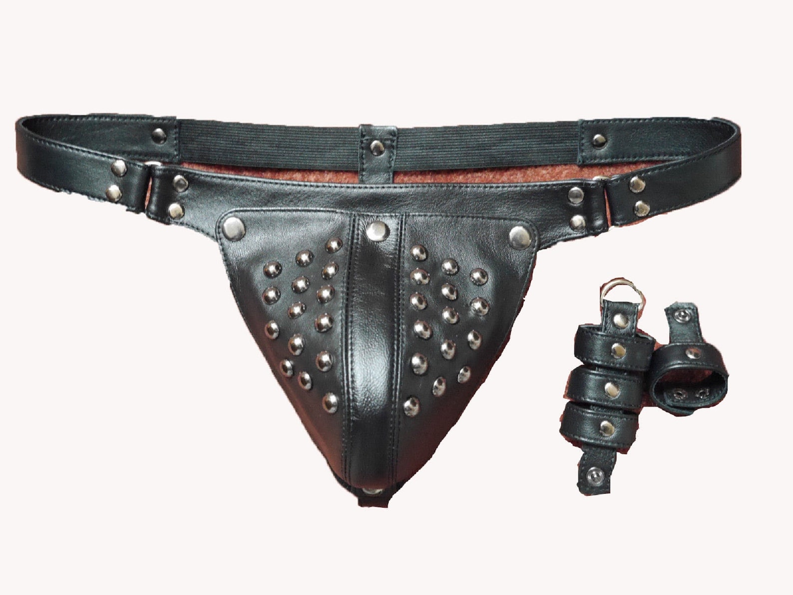 Genuine Real Leather Jock Shot Sexy Underwear Men Jockstrap Etsy