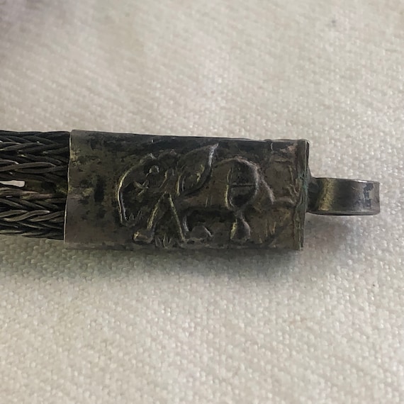 Vintage Rajasthani Solid Woven Solid Silver Weddi… - image 8