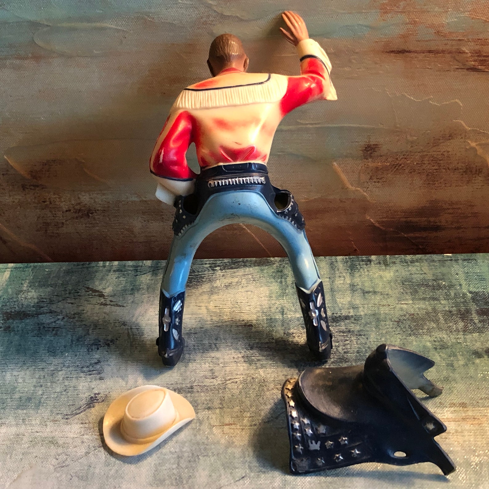 Roy Trigger Rearing VTG Original Roy Rogers & Fully Rearing Trigger - Hartland Plastics - Etsy