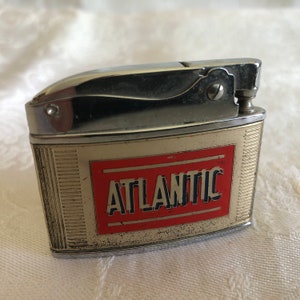 Vintage Atlantic IMPERIAL Motor Oil Penguin Lighter - Japan - Unfired wrapped and boxed