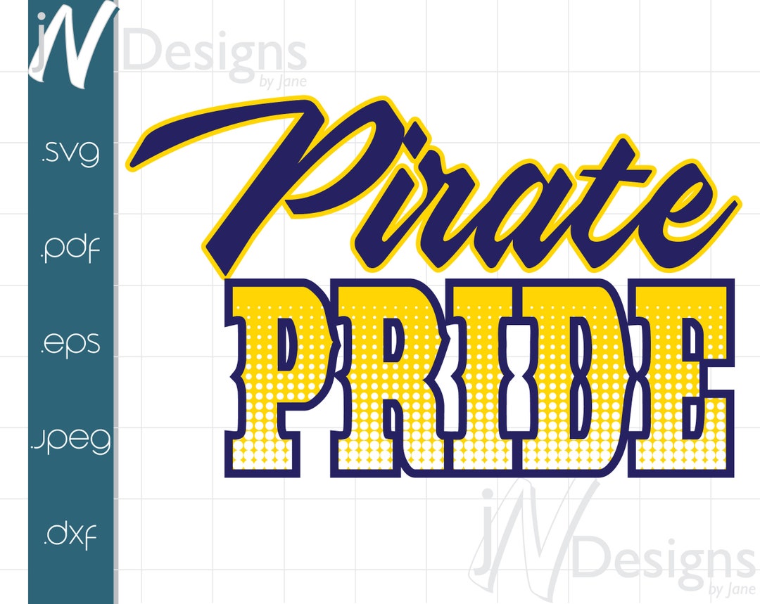 Pirate Pride SVG. Pirate Pride Vector File. Pirate Pride Etsy