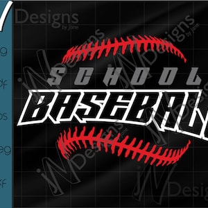 Honkbal SVG. Honkbalteam EPS. Sjabloon honkbalspeler. Honkbal digitaal bestand. Je teamnaam.